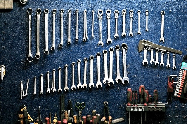 garaget - verktygshylla